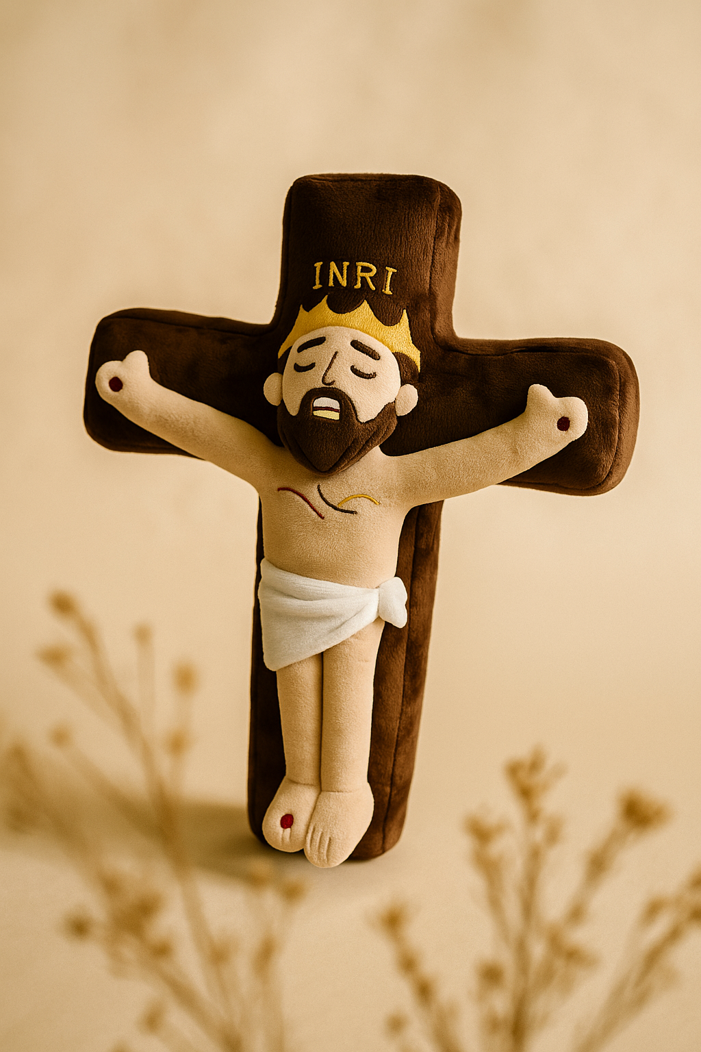 Jesus on Cross Plush